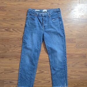 Universal Thread Women's Straight Jeans in Medium Blue